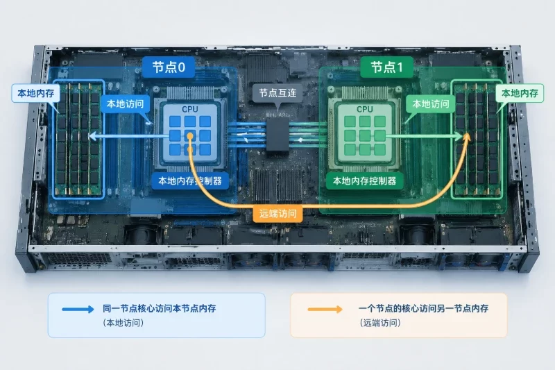 内存瓶颈不只有“内存不够”｜NUMA为什么会让更多核心带来更差结果配图