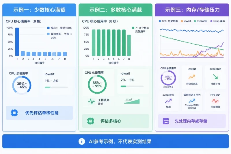 用模拟数据判断三种典型场景配图