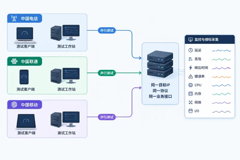 测试环境要保持一致配图