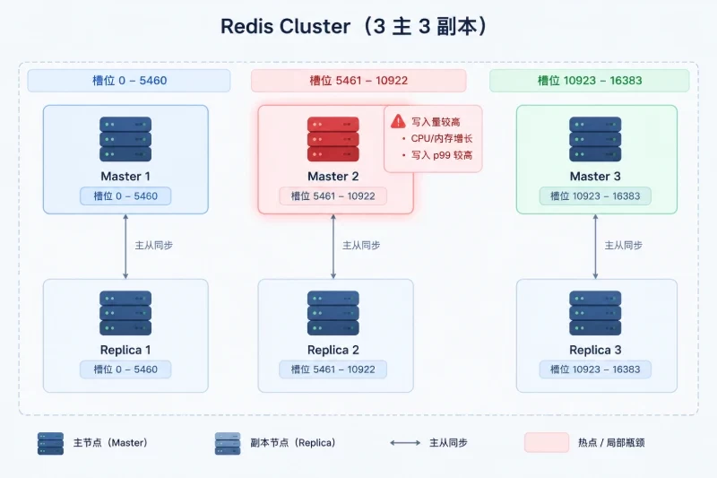 联动判断持久化、磁盘 I/O 和连接数配图