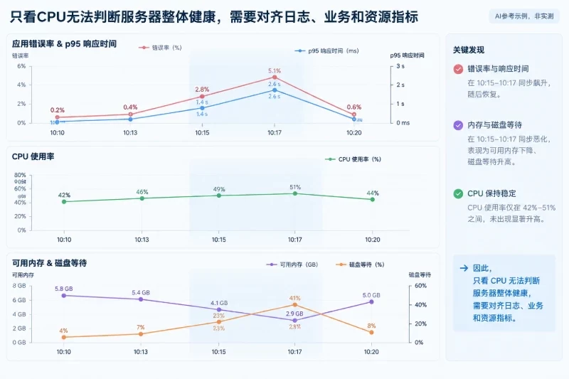 用一组模拟数据演示判断过程配图