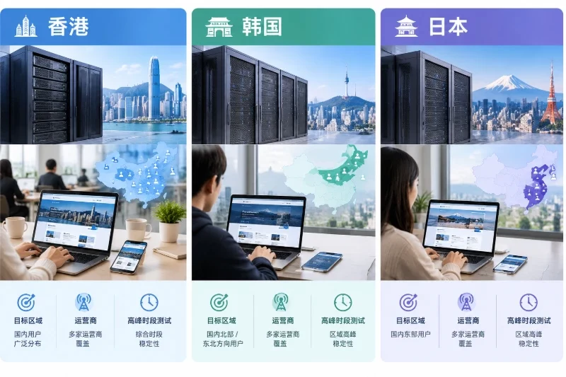 先确认访问者，再决定候选地区配图