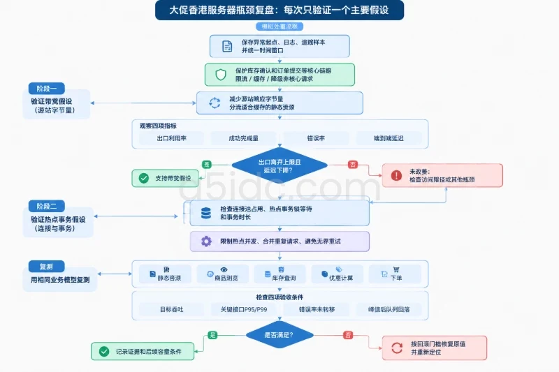 处置步骤:每次只验证一个主要假设配图