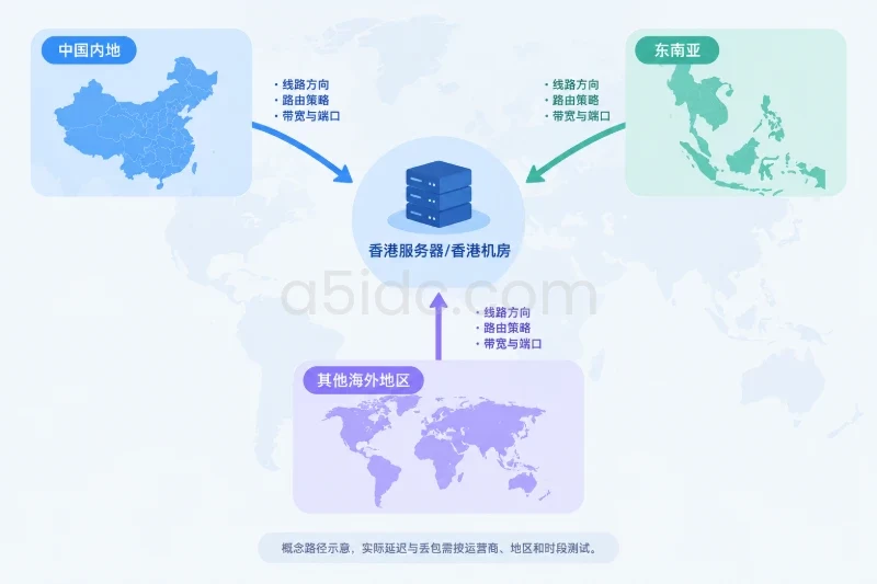 香港网络与IP资源，不能用CPU参数代替配图